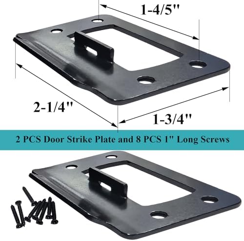 2-14 by 1-34 Door Latch Restoner with Adjustable Design