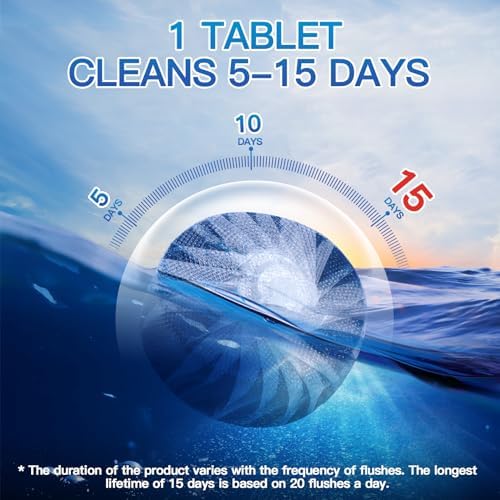 Efficient Toilet Bowl Cleaner 12-Pack