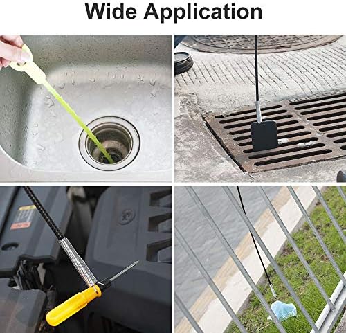 DRPEN Multi-Tool Drain Cleaner - Flexible Reacher for Clog Removal