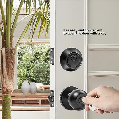 Exterior Door Deadbolt Set