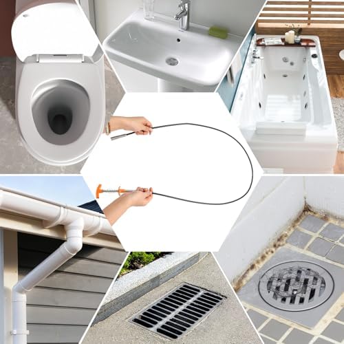 Lambda Drain Snake Hair Clog Remover