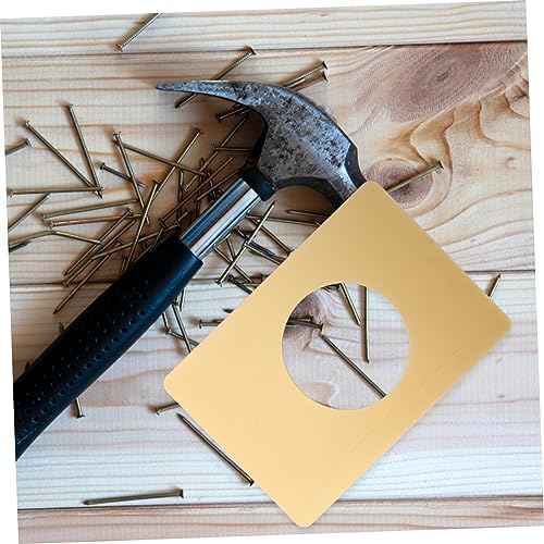 Enhanced Door Security - Stainless Steel Plate for Home Locks