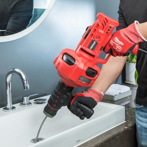 Quickly Unclog Any Pipe with POPULO 120V Auger