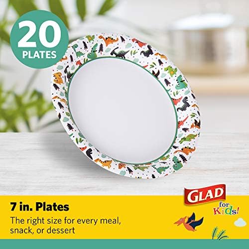 Glad for Kids Dinosaur Plates