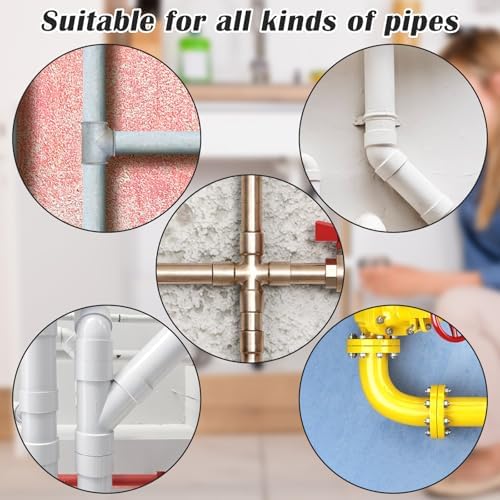 COITEK 4PCS Drain Cleaner Set Multi-Functional Drain Snake for Plumbing Black