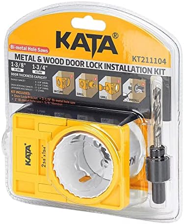 KATA Bi-Metal Door Lock Installation Kit