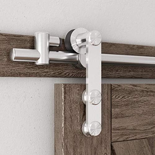 Stainless Steel Barn Door Hardware Kit