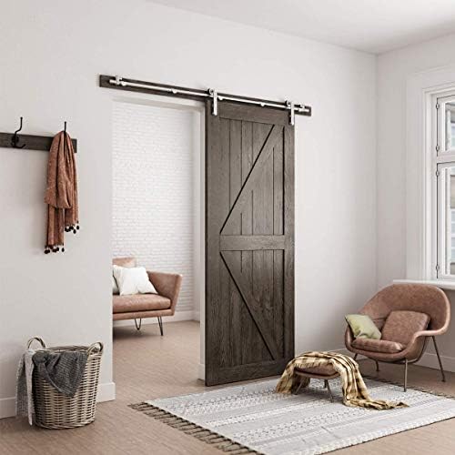 Stainless Steel Barn Door Hardware Kit