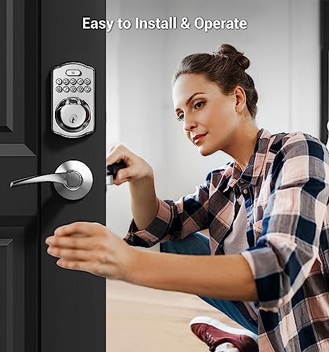 Fingerprint Door Lock with 4-in-1 Unlock
