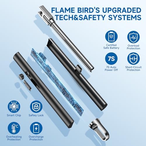 Flame Bird 2 Pack Electric Candle Lighter