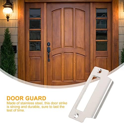 Stainless Steel Door Strike Plate Set of 5