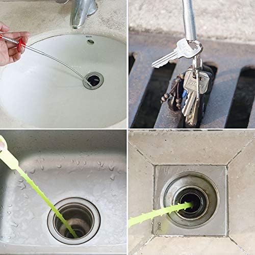 DRPEN Multi-Tool Drain Cleaner - Flexible Reacher for Clog Removal