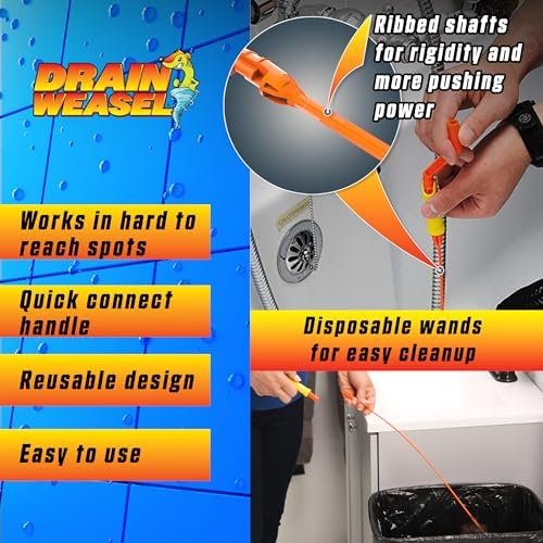 FlexiSnake Pro Drain Weasel Sink Cleaner
