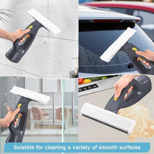 3-in-1 Window Vacuum Cleaner with Spray and Squeegee for Cars Windows and Showers