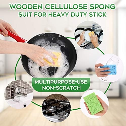 PANYEE Compressed Cellulose Sponges 24 Pack Non-Silicone