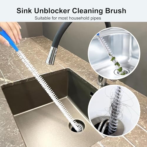 Adove Drain Cleaning Brush 2Pack 236 Inch