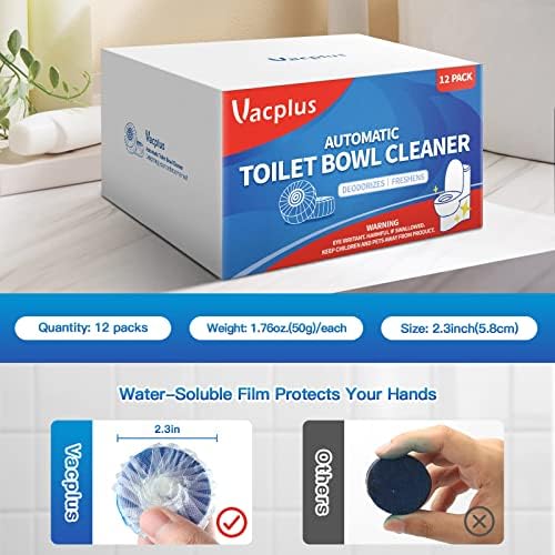 Efficient Toilet Bowl Cleaner 12-Pack