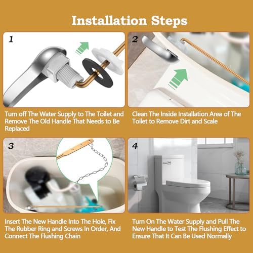 Demiwise Toilet Handle Replacement Kit