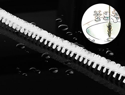 Alink Sink Drain Overflow Cleaning Brush for Hair and Gunk Removal