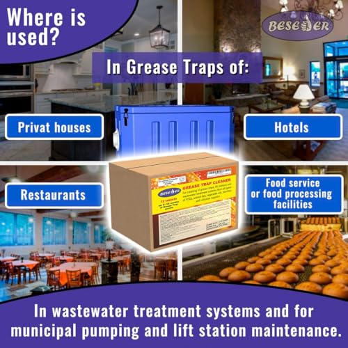 Grease Trap Cleaner - for Commercial Settings