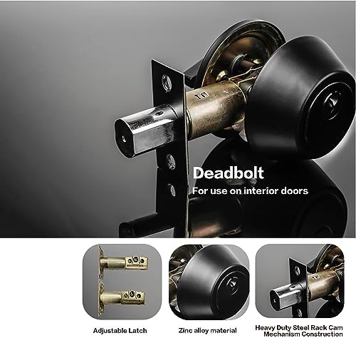 Exterior Door Deadbolt Set