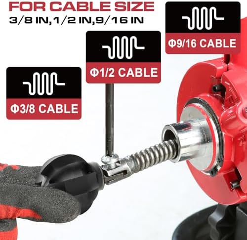 Efficient Drain Snake Attachment