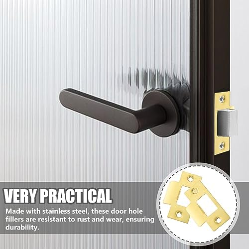Stainless Steel Door Strike Plate Reinforcement Kit