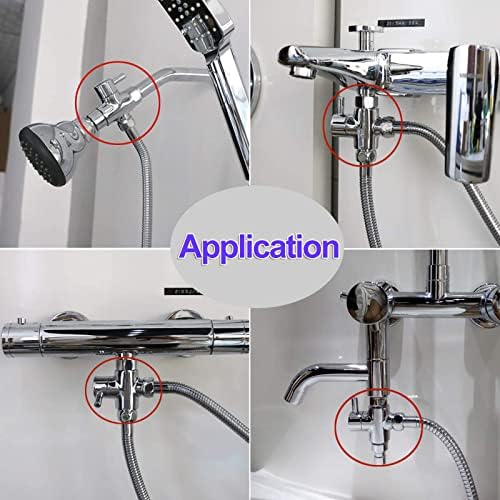Mingor-Style 3-Way Brass Showersystem Diverter for Bathroom