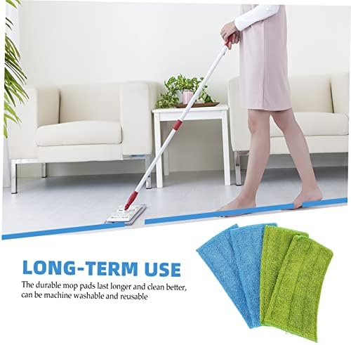 6-Pack Microfiber Steam Mop Cloth Replacement for Floor Mopping