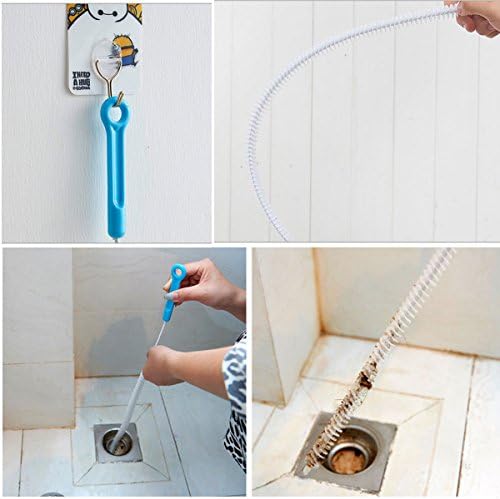Efficient 6-Piece Drains Sewer Cleaner Set for Clogs