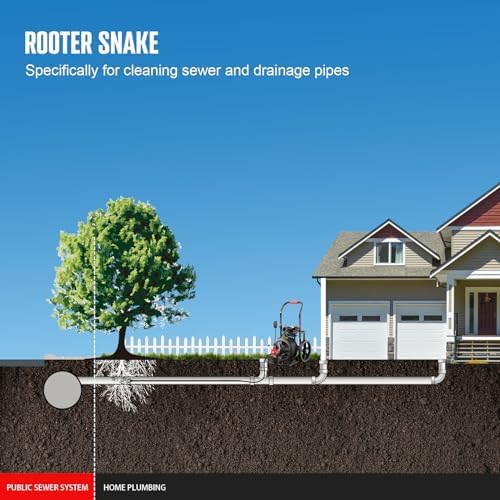 8-Piece Drain Snake Drill Attachment