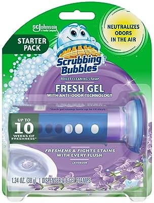 Effortless Toilet Cleaning with Scrubbing Bubbles