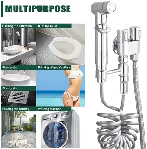 Pure Comfort Bidet Hose Extension for Bathroom Accessories 11811 Inch Extendable Strong Durable