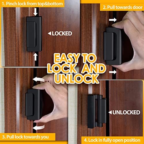 Secure Home Door Lock 12x Strong for Kids