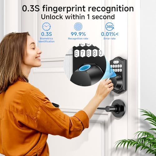 Front Smart Door Locks with Keyless Entry Front Smart Door Locks Set