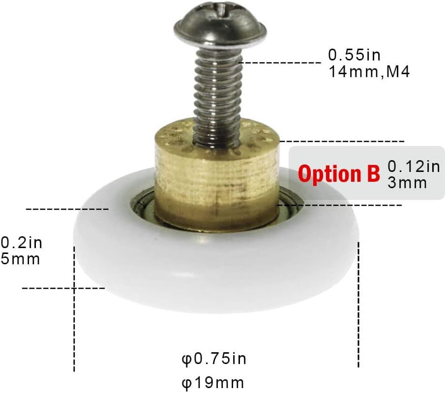 Stylish 8-Pack Copper Core Showers Smooth Install Quiet Movement Durable Rust-Proof