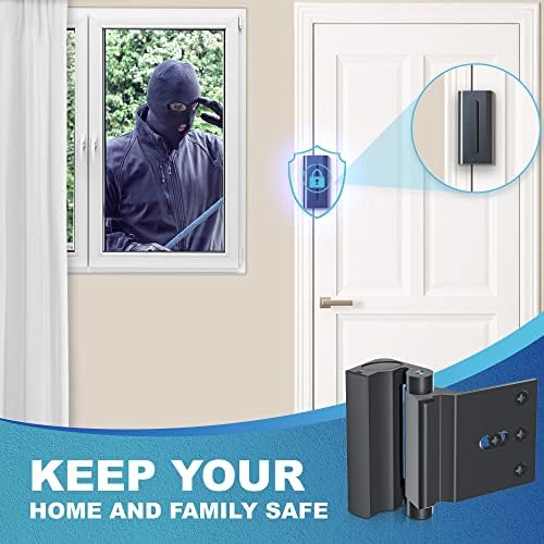 AceMining Door Reinforcement Lock 800lbs Child Proof Security