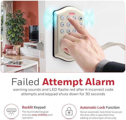 Honeywell Door Lock with Keypad