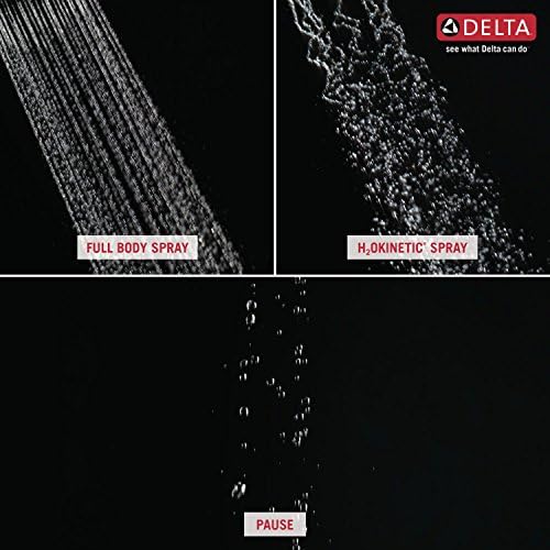 Delta H2OKinetic 5-Setting Shower Head Chrome 1