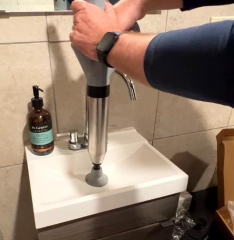 Effortlessly Unplug Effortlessly - High-Pressure Drain Blaster for Effortless Clog Removal
