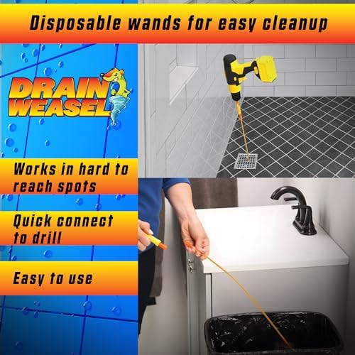 FlexiSnake Drain Weasel MAX Clog Remover Effortlessly Clean Your Sink