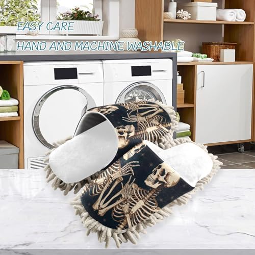 Effortless Clean Cozy Mop Slippers for Home Office Cleaning Tool