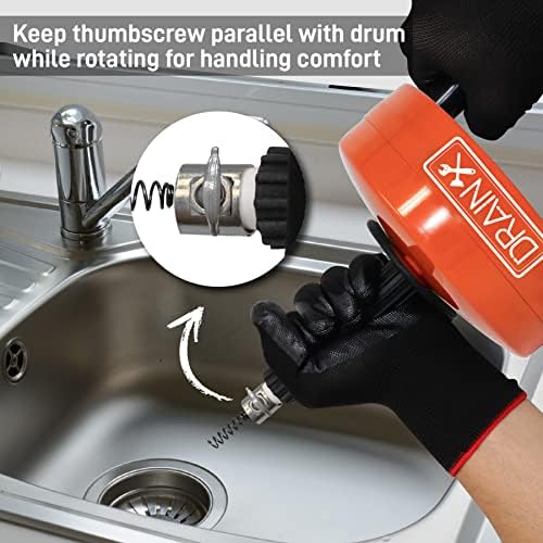 DrainX Drain Auger Pro - Effortlessly Unclog Your Plumbing Systems