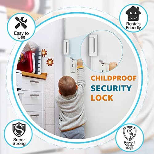 Strong Front Door Lock with 800 lbs Force-Resistant Reinforcement