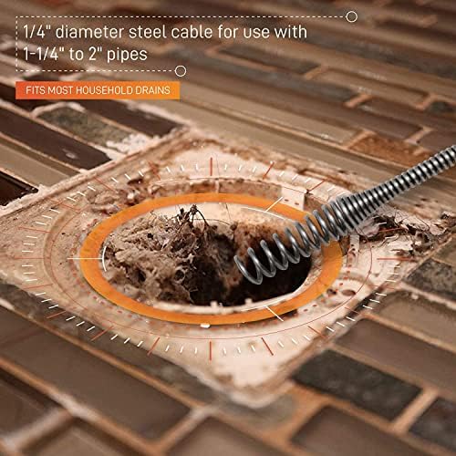 DrainX Drain Auger Pro - Effortlessly Unclog Your Plumbing Systems