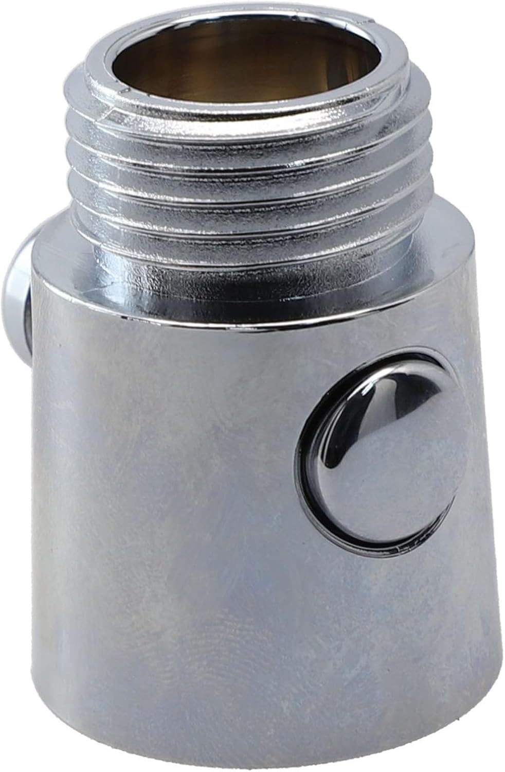 Water Flow Control Valve Brass for Bathroom One-Button Flow Adjustment Water Saving Durable ABS Material