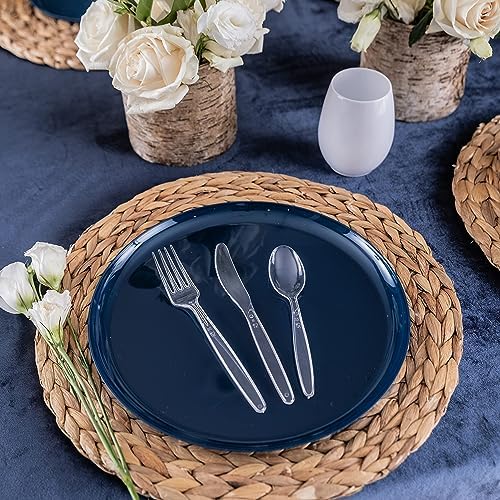 SPASH disposable cutlery set 360 pieces Party Bargains Sapphire design Eco friendly