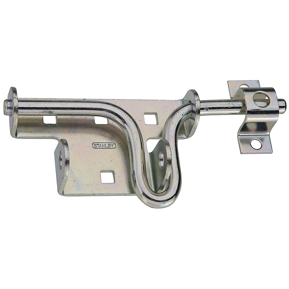 National Hardware N109-028 Sliding Bolt Door Gate Latch WeatherGuard Coated Lifetime Warranty