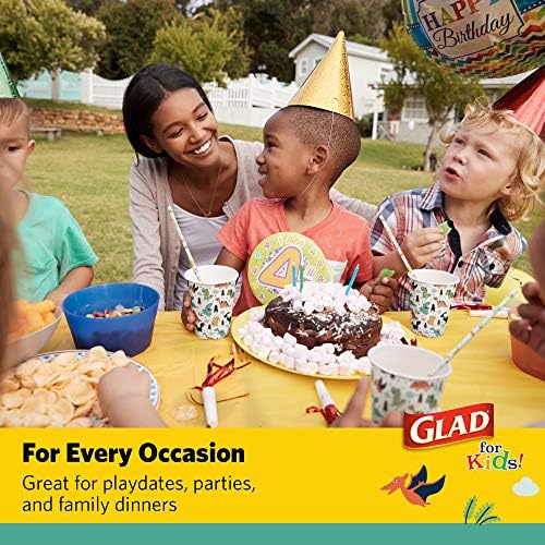 Glad for Kids Dinosaur Plates