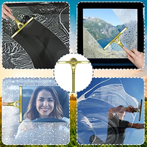 Safe Durable Stainless Steel Showers Squeegee with 3M Technology for Glass Mirror Tile